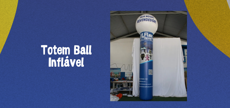 Totem Ball Inflável